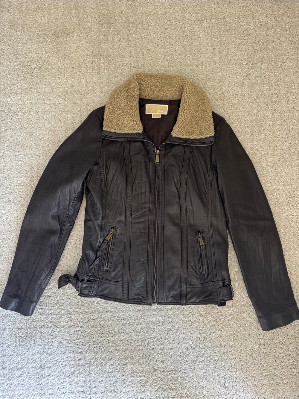 Michael Kors leather jacket